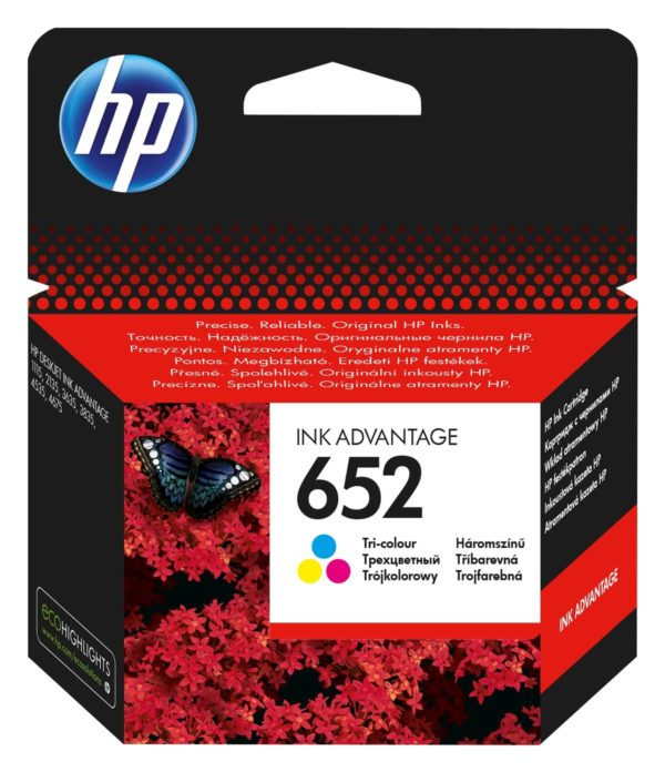 Hp 652 картридж как промыть