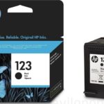 hp cartridge 123 Black original