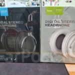 Wired headphones “W5” with mic adjustable head beam - WHITE